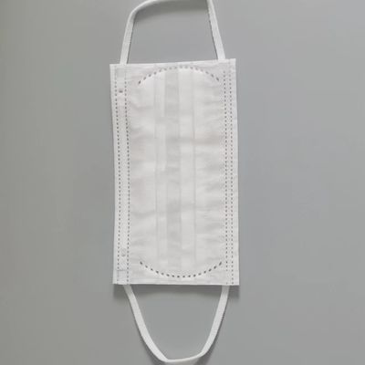 조정할 수 있는 부드러운 탄력 있는 돌기부 루프 플래트 마스크 부속물 하얀 채색 5 밀리미터